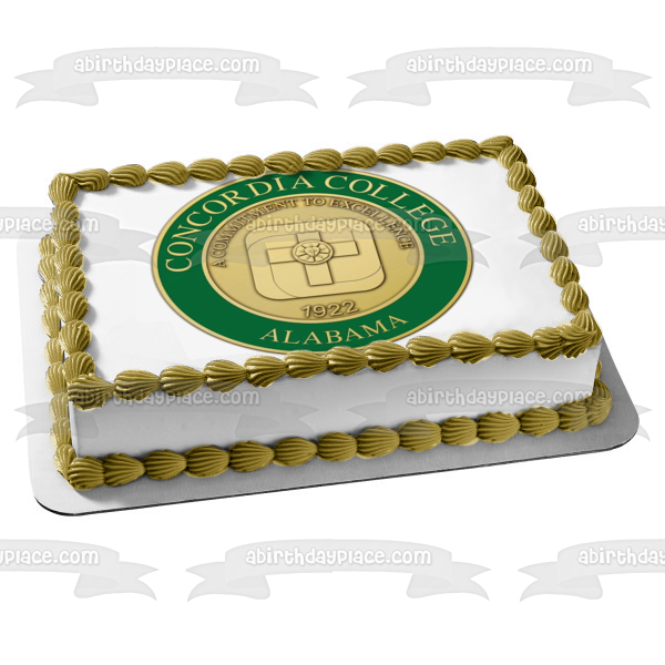 Concordia College Edible Cake Topper Image ABPID51732 Supply