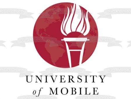 University of Mobile Edible Cake Topper Image ABPID51749 Online