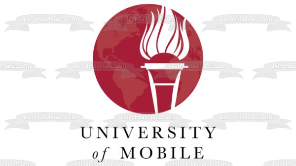 University of Mobile Edible Cake Topper Image ABPID51749 Online