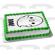 Ghost Boo! Edible Cake Topper Image ABPID51754 Online now