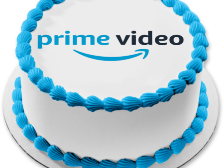 Amazon Prime Video Logo Edible Cake Topper Image ABPID51329 For Cheap