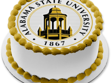 Alabama State University Edible Cake Topper Image ABPID51729 Fashion