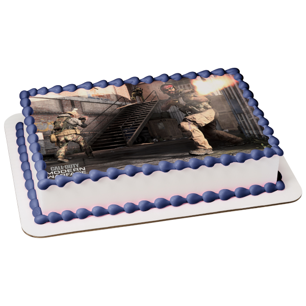 Call of Duty: Modern Warfare Wayne  D-Day  Davis Edible Cake Topper Image ABPID51745 For Discount