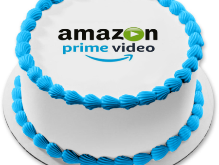 Amazon Prime Video Logo Edible Cake Topper Image ABPID51304 Online Hot Sale