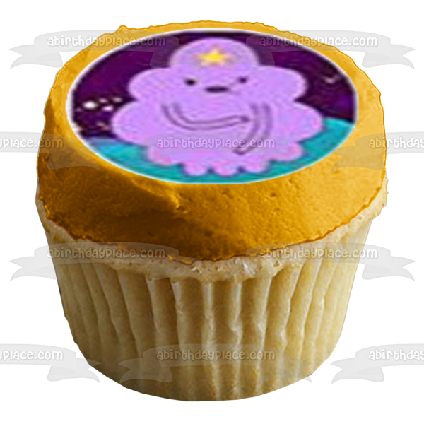 Adventure Time Princess Bubblegum Marceline the Vampire BMO Ice King Finn Jake the Dog Lumpy Space Princes Edible Cupcake Topper Images ABPID51363 Online Hot Sale