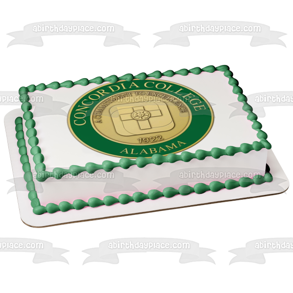 Concordia College Edible Cake Topper Image ABPID51732 Supply