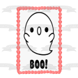 Ghost Boo! Edible Cake Topper Image ABPID51754 Online now