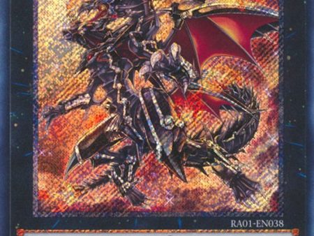 Red-Eyes Flare Metal Dragon [RA01-EN038] Platinum Secret Rare Hot on Sale