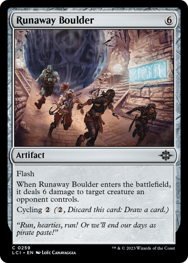 Runaway Boulder [The Lost Caverns of Ixalan] on Sale