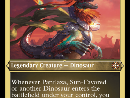 Pantlaza, Sun-Favored (Display Commander) [The Lost Caverns of Ixalan Commander] on Sale