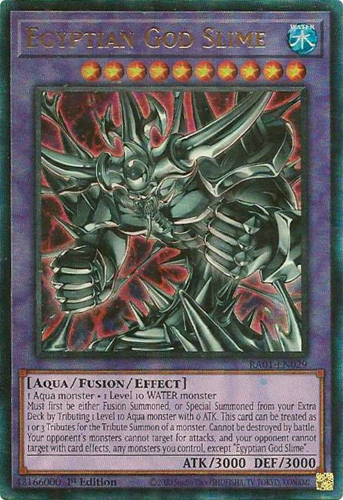 Egyptian God Slime [RA01-EN029] Prismatic Ultimate Rare Supply