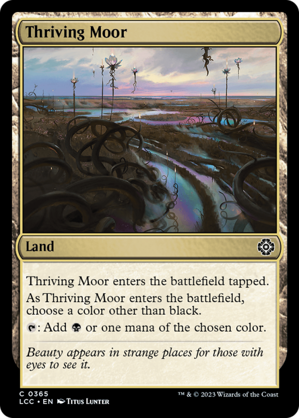 Thriving Moor [The Lost Caverns of Ixalan Commander] Sale