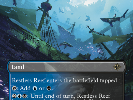 Restless Reef (Borderless) [The Lost Caverns of Ixalan] Supply