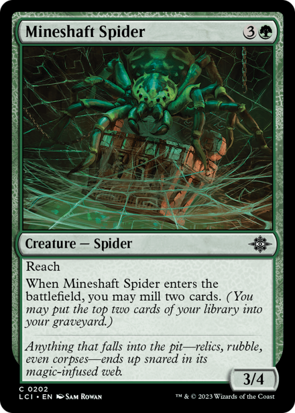 Mineshaft Spider [The Lost Caverns of Ixalan] on Sale