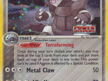 Aggron (1 108) (Stamped) [EX: Power Keepers] Online Hot Sale