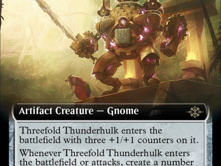 Threefold Thunderhulk (Extended Art) [The Lost Caverns of Ixalan] Cheap