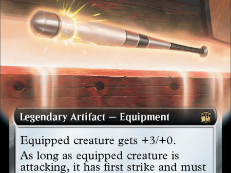 Ace s Baseball Bat (Extended Art) (Surge Foil) [Doctor Who] Online Sale