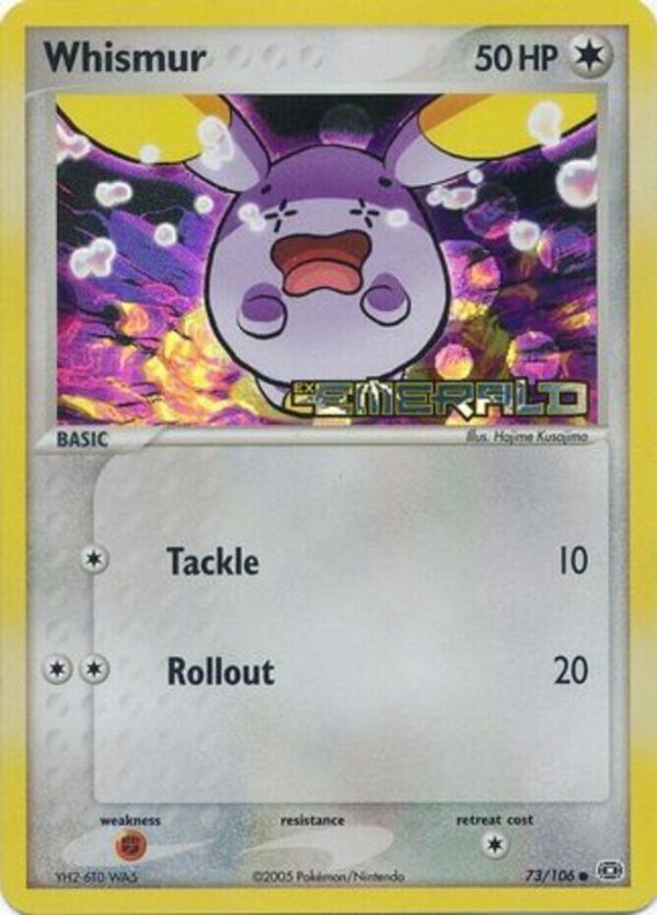 Whismur (73 106) (Stamped) [EX: Emerald] Sale